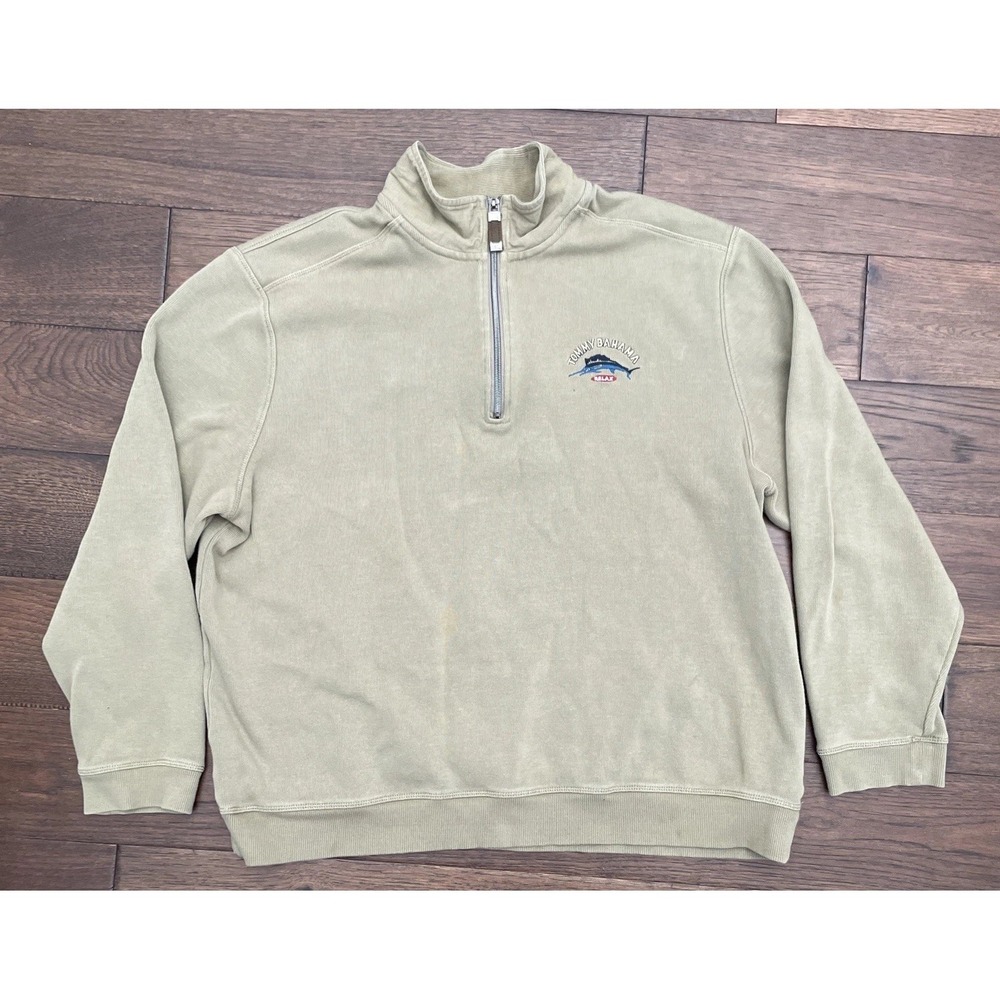 Tommy Bahama Relax Cotton Mens Long Sleeve Sweatshirt XL‎